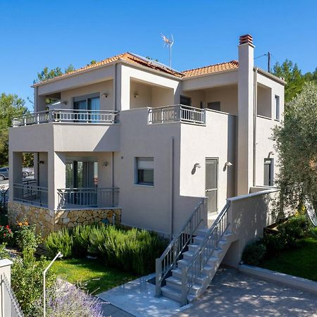 Louloudis Pool Villa Skala Rachoni  Exteriér fotografie