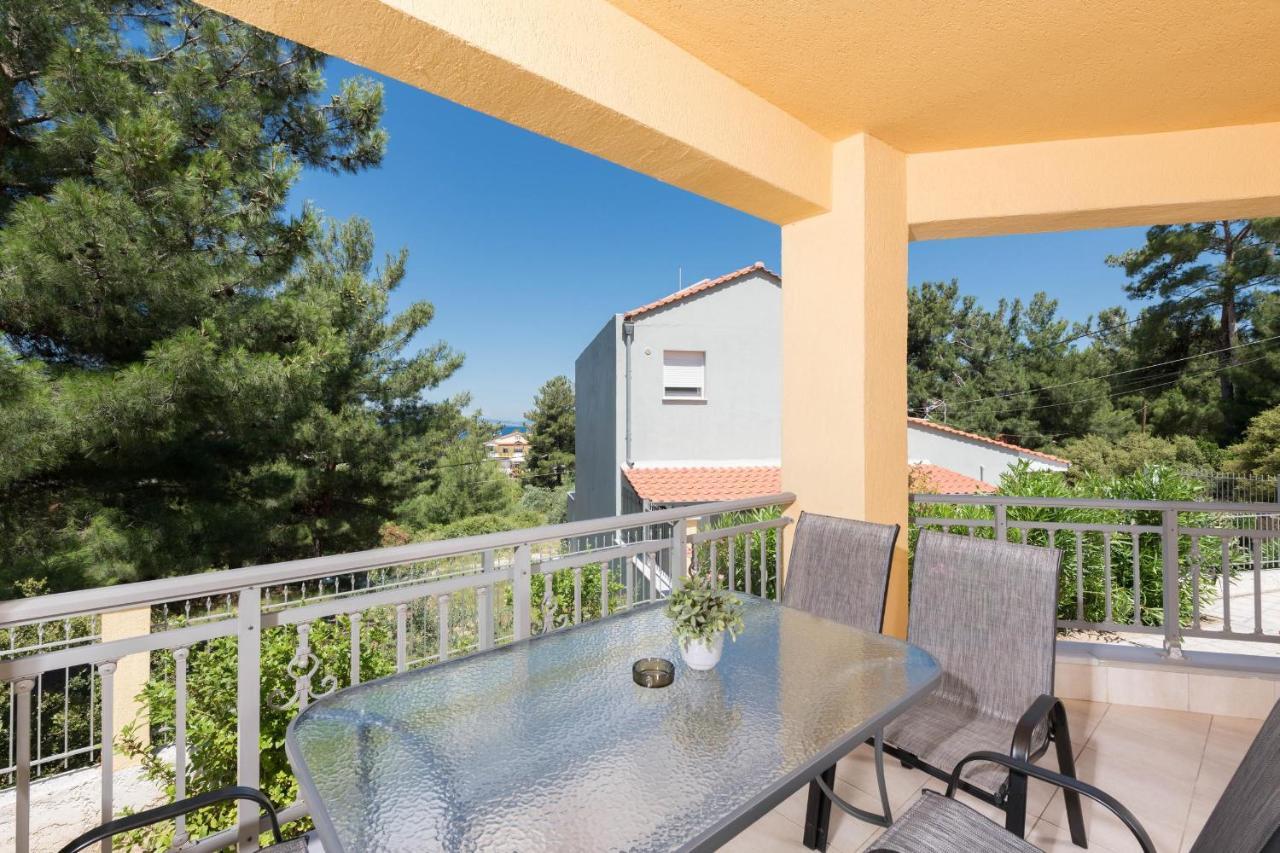 Louloudis Pool Villa Skala Rachoni  Exteriér fotografie