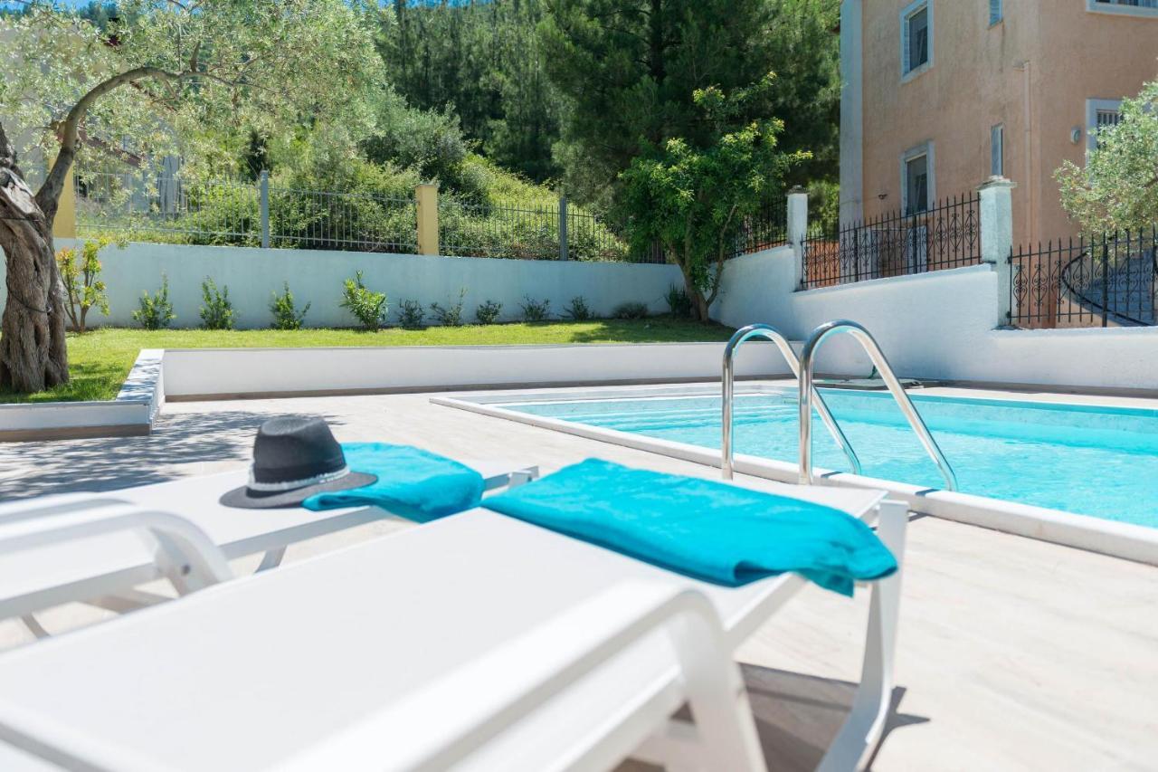 Louloudis Pool Villa Skala Rachoni  Exteriér fotografie