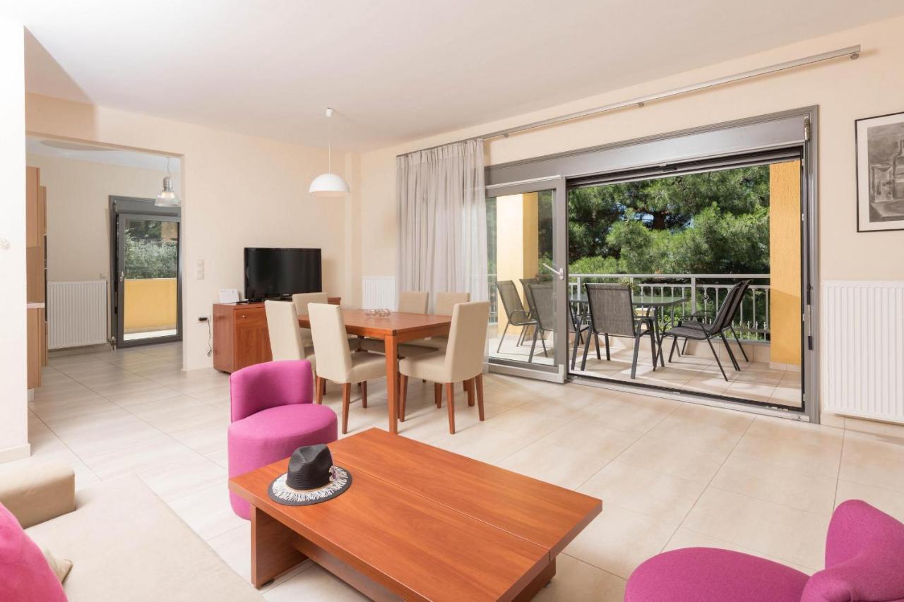 Louloudis Pool Villa Skala Rachoni  Exteriér fotografie