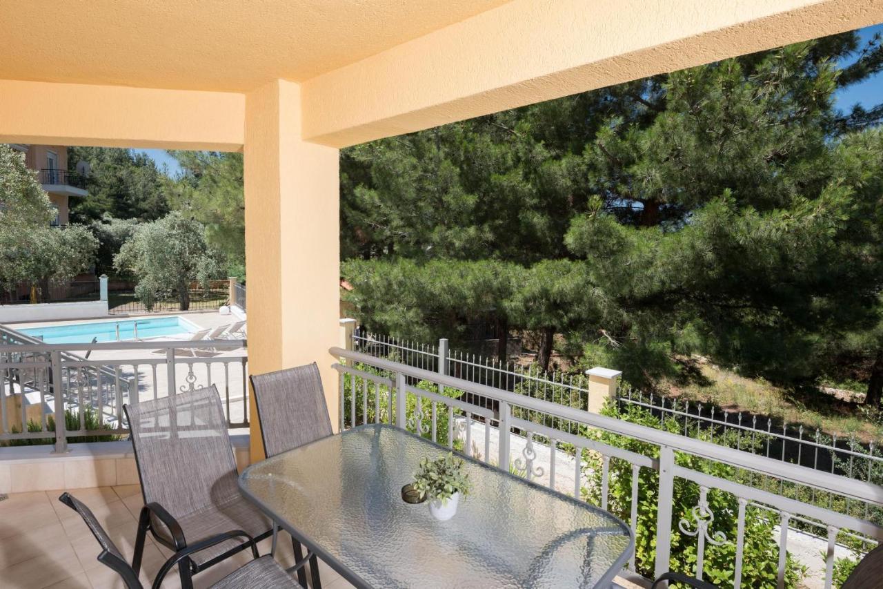 Louloudis Pool Villa Skala Rachoni  Exteriér fotografie