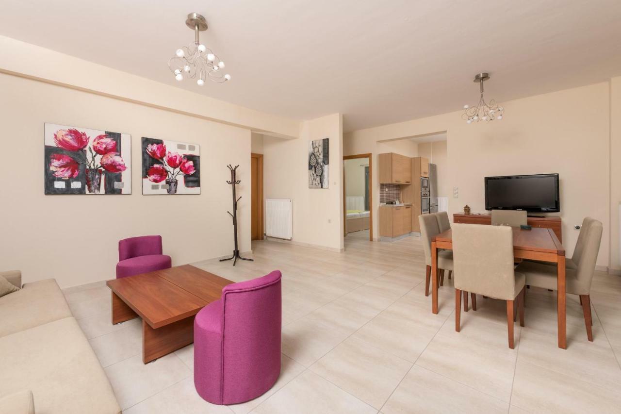 Louloudis Pool Villa Skala Rachoni  Exteriér fotografie